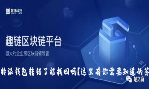 比特派钱包转错了能找回吗？这里有你需要知道的答案