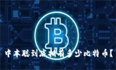 中本聪到底拥有多少比特币？
