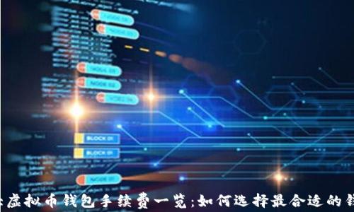 
十大虚拟币钱包手续费一览：如何选择最合适的钱包？