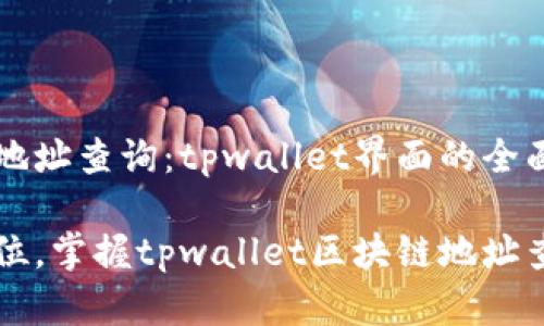 区块链地址查询：tpwallet界面的全面解析

一步到位，掌握tpwallet区块链地址查询界面