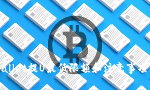 TPWallet提U最低限额和注意事项详解