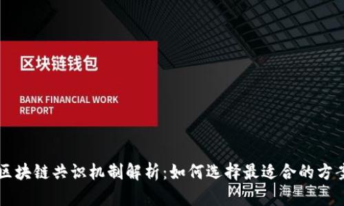 区块链共识机制解析：如何选择最适合的方案