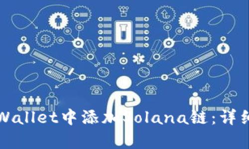 如何在TPWallet中添加Solana链：详细步骤解析