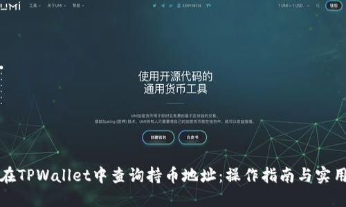 如何在TPWallet中查询持币地址：操作指南与实用技巧