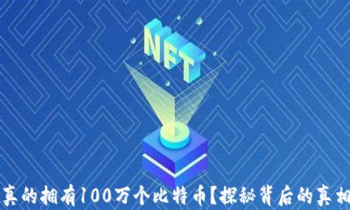 
中本聪真的拥有100万个比特币？探秘背后的真相与传说