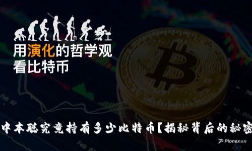 中本聪究竟持有多少比特币？揭秘背后的秘密